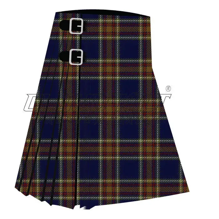 Blue Rust Premium Tartan Kilt