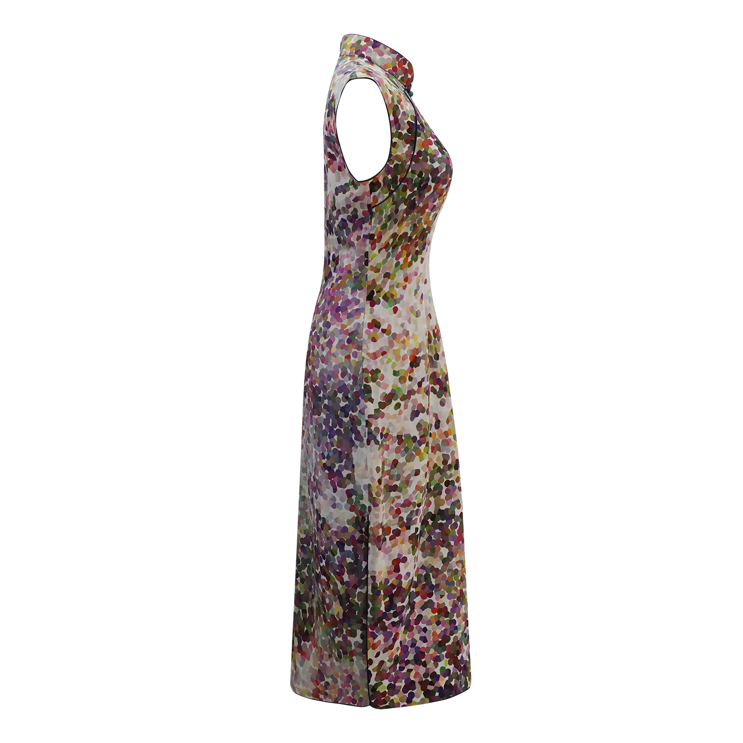 【GARDEN】100% Silk Cheongsam (Sleeveless)