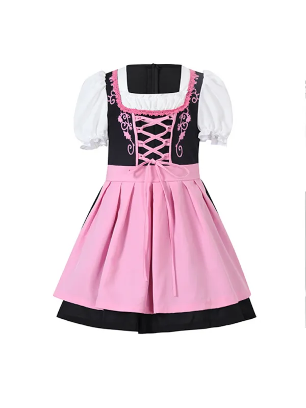 Little Lavender Kid’s Bavarian German Maid Costume Dress
