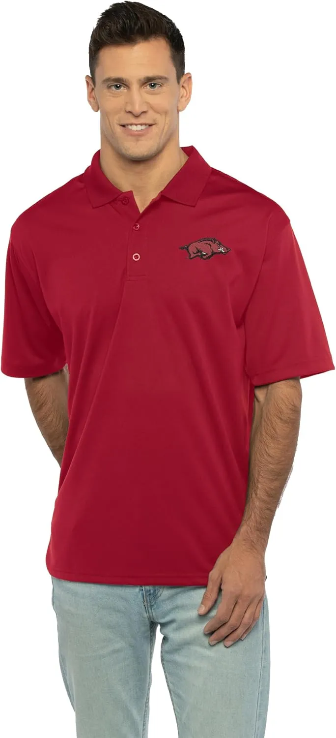 Men's Collegiate Premium Moisture Wicking Team Color Icon Polo