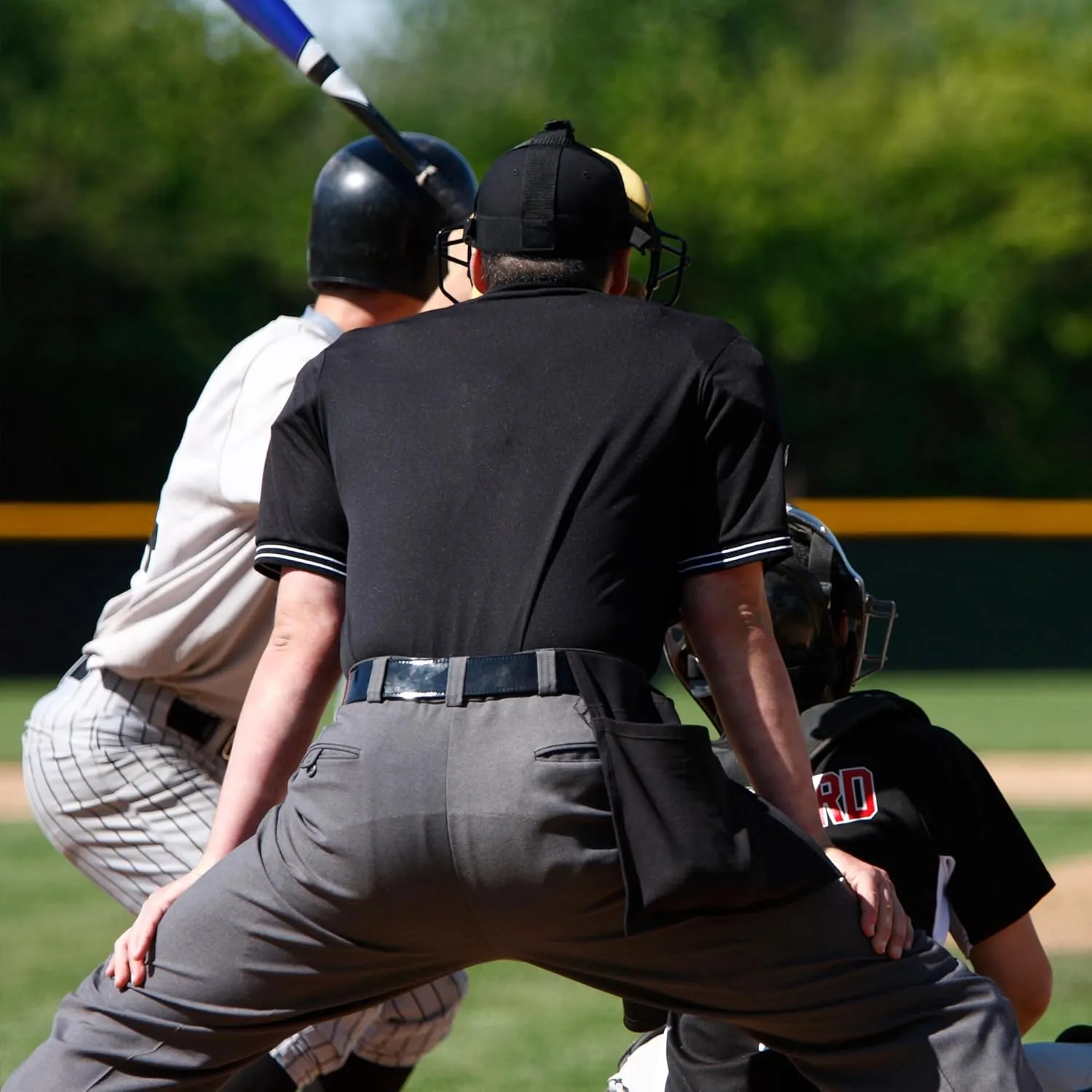 Murray Sporting Goods Short Sleeve Polo Baseball and Softball Umpire Shirt - Sized for Chest Protector