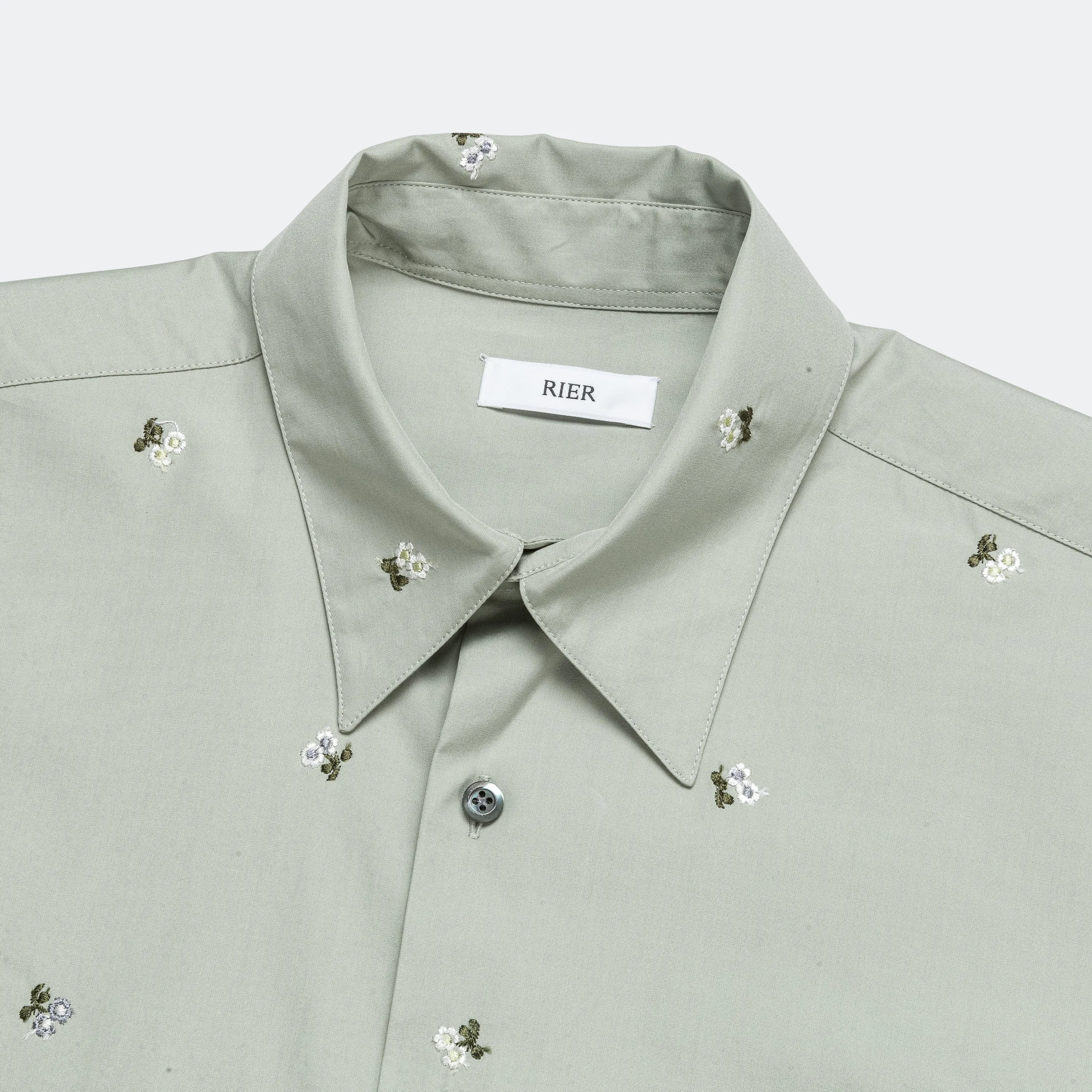 Popeline Shirt - Argile Flowers