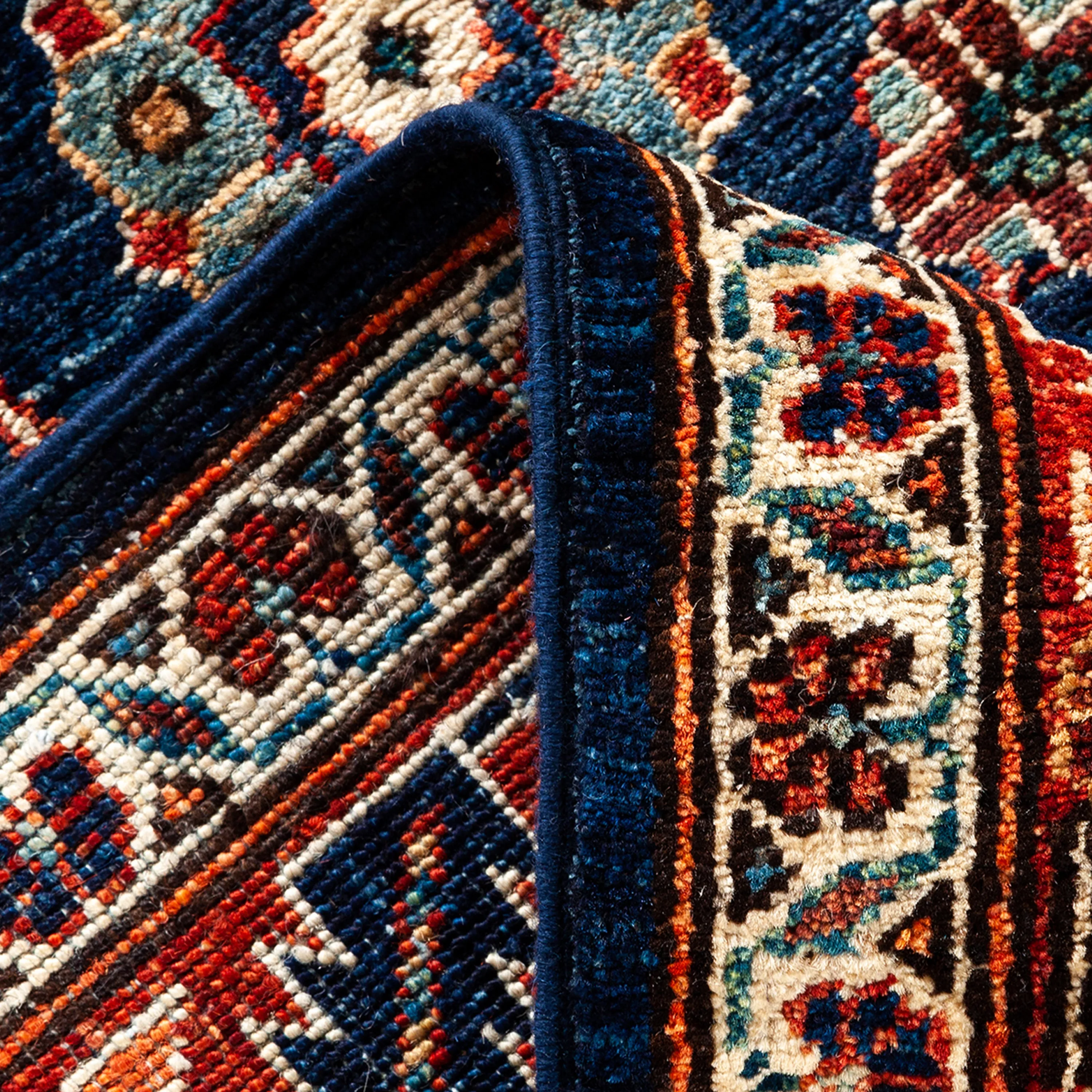 Red Traditional Serapi Wool Rug - 6' x 9'1"