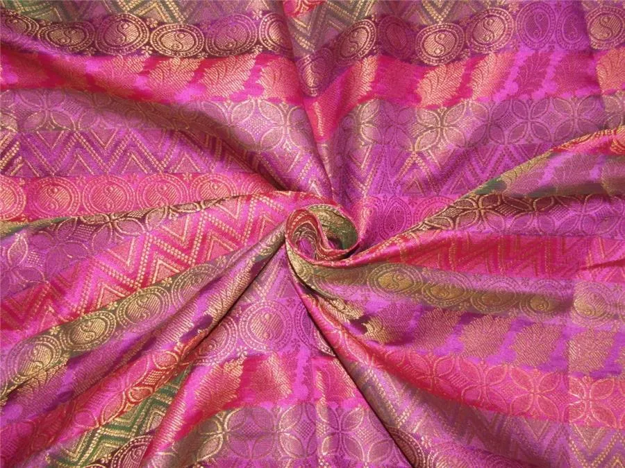 shade of purple color brocade 44&quot;wide Bro619[4]