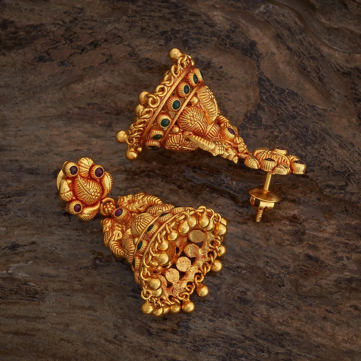 Silver Temple Earring 177672